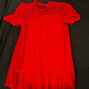 Sheer Dress with Under Dress (size M)